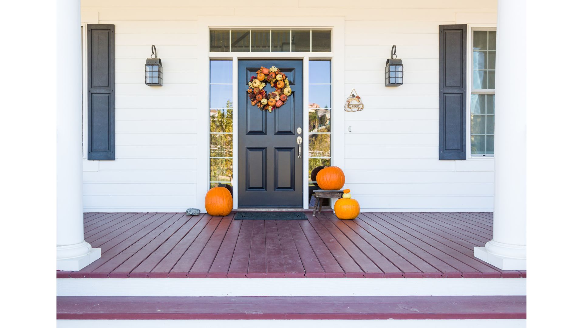 Front Porch Fall, Real Team Realty