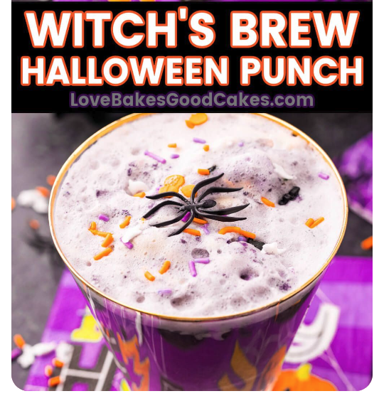 Witches Brew Halloween Punch, Real Team Realty